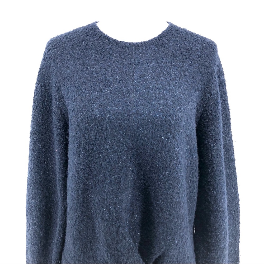 Joie Midnight Stavan Metallic Long Sleeve Sweater - Picture 2 of 8